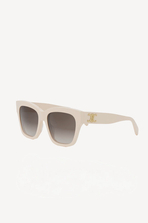 Triomphe Sunglasses - Ivory