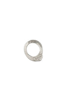 Sterling & Triple Diamond Stack Ring