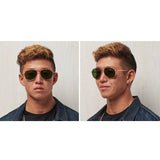 Columbia Aviator Sunglasses - Black Sand