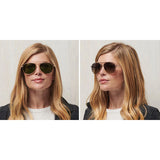 Columbia Aviator Sunglasses - Black Sand
