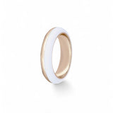 Alice Cicolini 14K YG Horizon Wide Lacquer Band