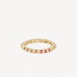 18K YG Rainbow Ramona Ring w Rainbow Sapphires