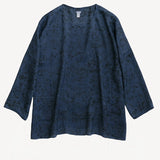 Dosa Iron Indigo Tunisian Top