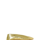The Row Gold Stella Slipper