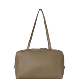 The Row Astra Bowling Bag in Textured Calfskin Leather