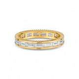 Viltier 18K Yellow Gold Diamond Eclat Band