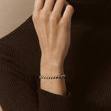 Viltier 18K Yellow Gold Clique Tennis