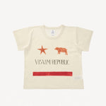 Front view of white caree ss tee on white background, with no model shown.