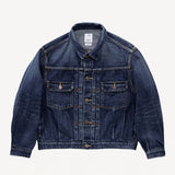 Front view of damaged ss 101x jacket on white background, with no model shown.