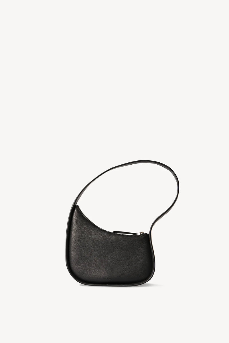 Half Moon Bag in Leather - Black