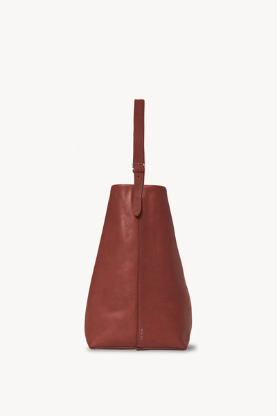 Medium N/S Shoulder Bag in Leather