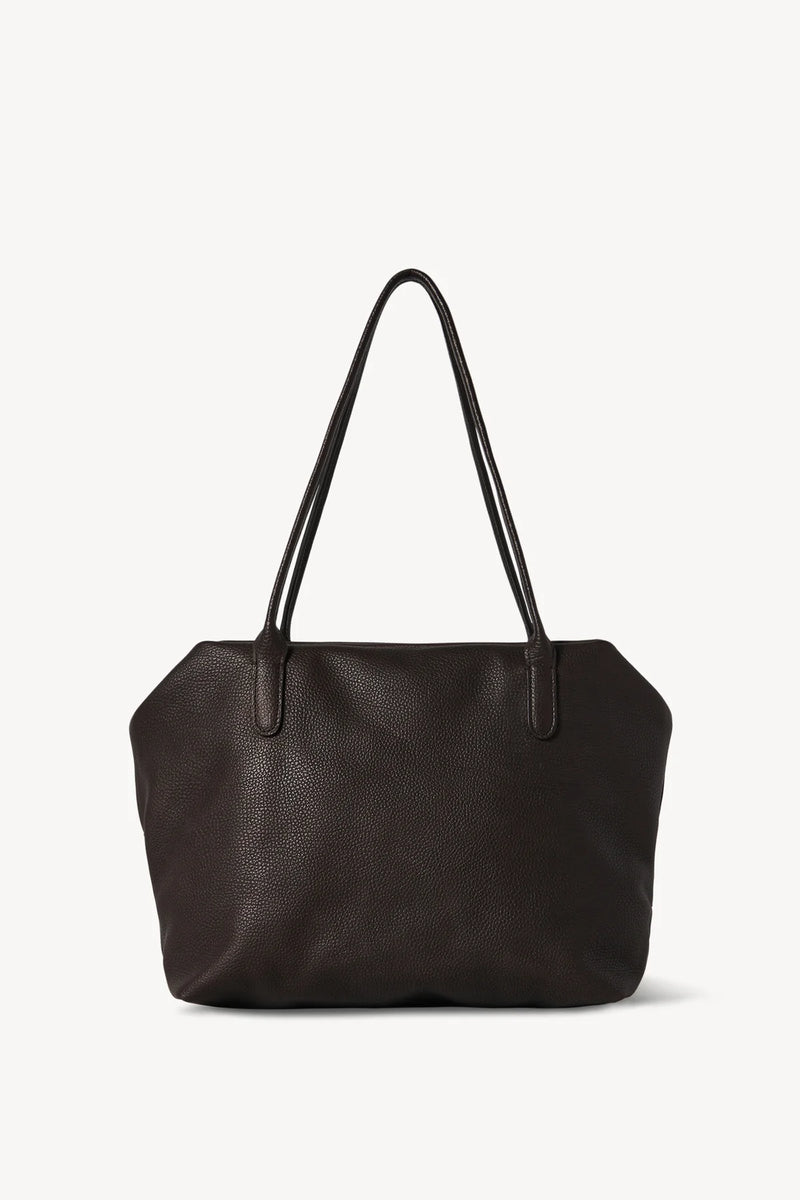 Henri Bag in Leather - Brunette