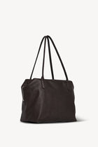 Henri Bag in Leather - Brunette