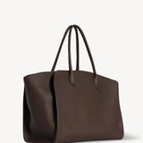 The Row Marlo Tote in Matte Grain Calf