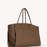 The Row Marlo Tote in Matte Grain Calf