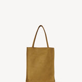 Small To Go Tote Bag in Nubuck - Mustard