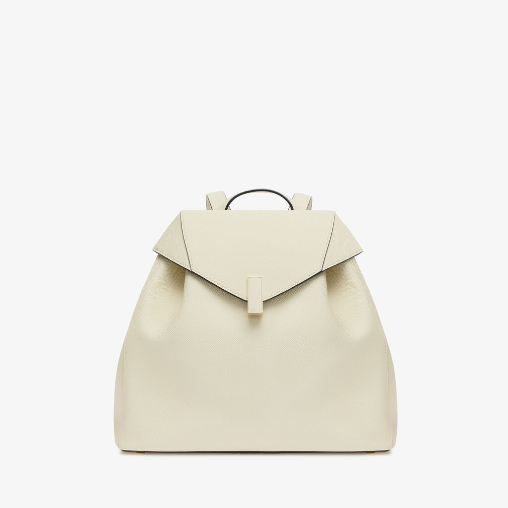 Valextra | Iside Medium Backpack - Ivory | A'maree's – A'MAREE'S