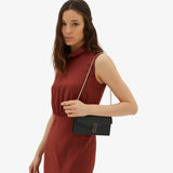 Valextra Iside Clutch with Chain