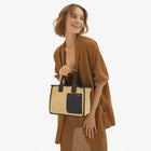 Soft Tote Raffia Crochet Mini Bag