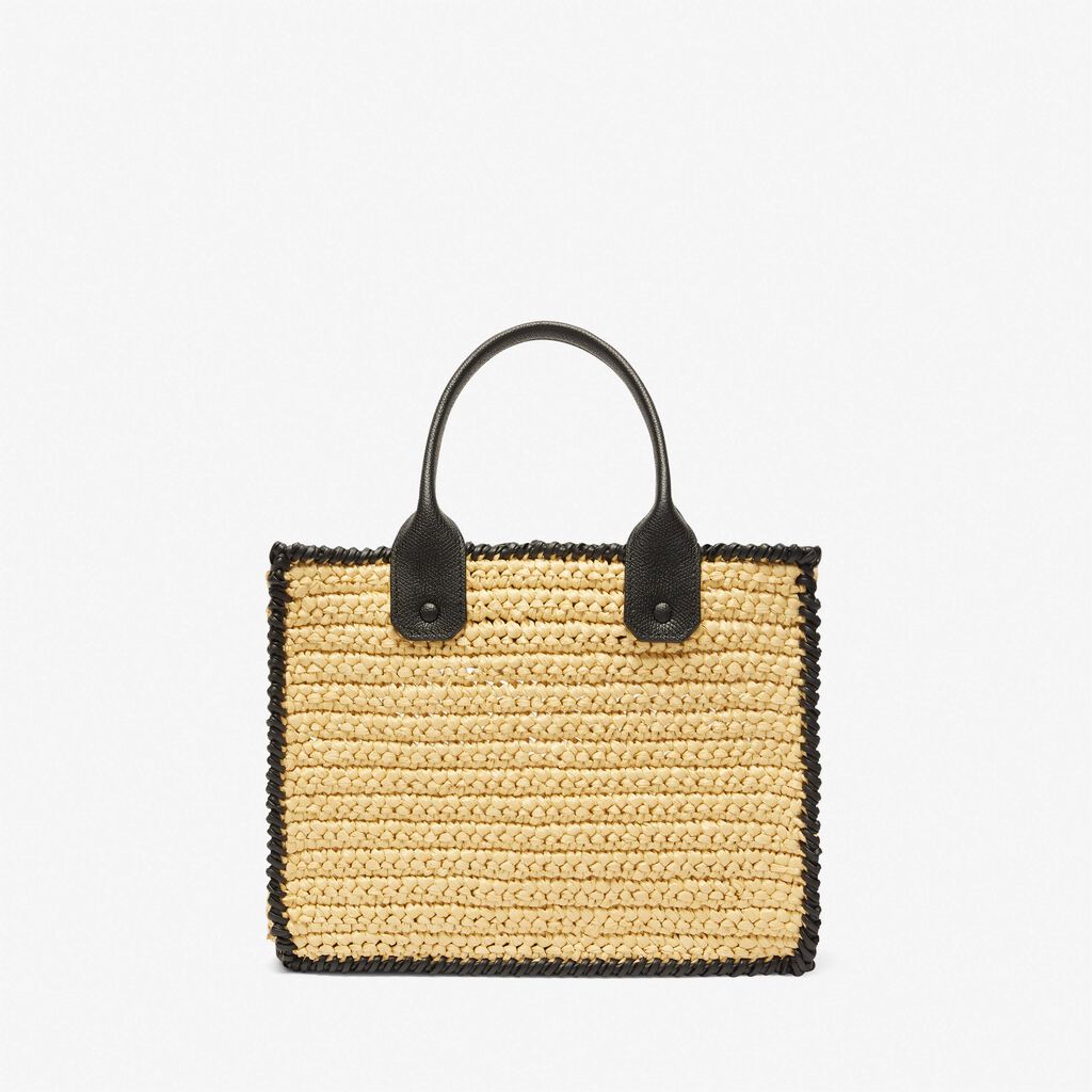 Soft Tote Raffia Crochet Mini Bag