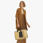 Soft Tote Raffia Crochet Large Bag