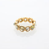 Diamond Cabachon Eternity Ring
