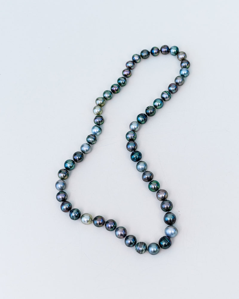 Round Baroque Pearls Necklace
