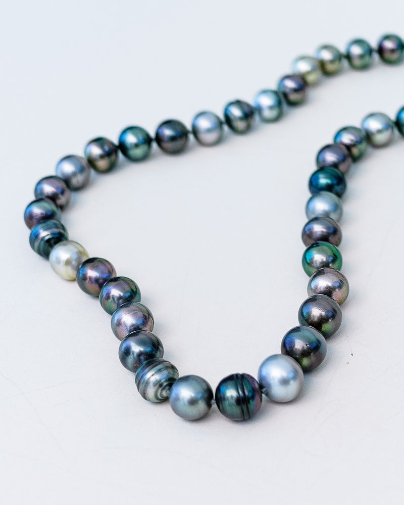 Round Baroque Pearls Necklace
