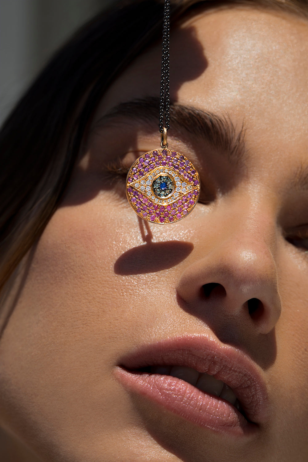 18K Rose Gold Pink Dawn Pendant