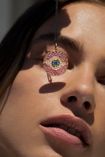 18K Rose Gold Pink Dawn Pendant