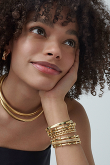 18K Yellow Gold Holly Bracelet