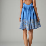 Thierry Colson Zenobia Mini Dress -  Blue