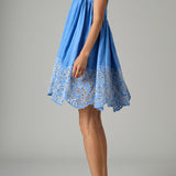 Thierry Colson Zenobia Mini Dress -  Blue