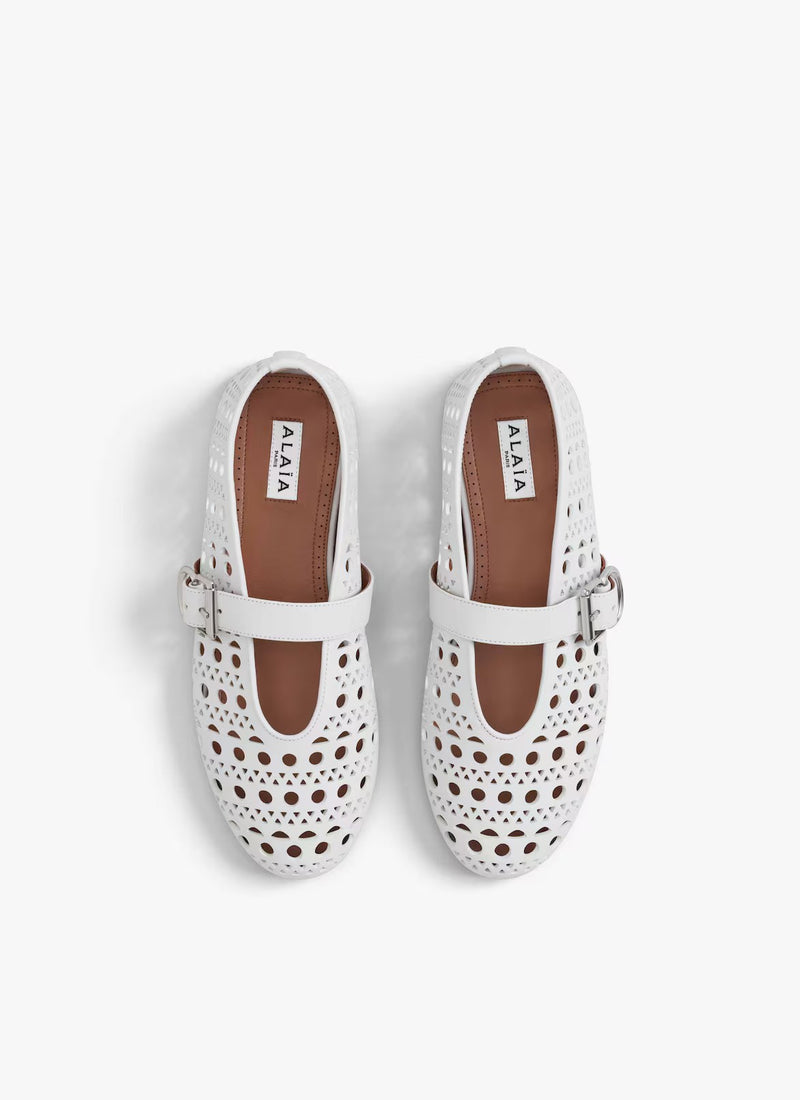 Ballet Flats - Blanc Casse