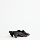 Alaia Leather Low Mule 55