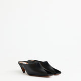 Alaia Leather Low Mule 55