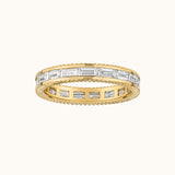 Viltier 18K Yellow Gold Diamond Eclat Band