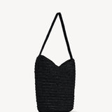 Alma Raffia Shoulder Bag