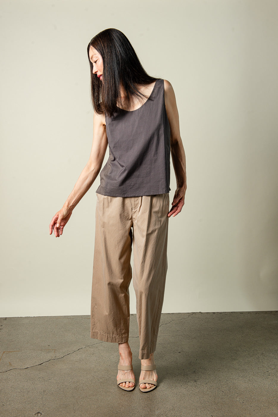 2 Ply Front Woven Tank