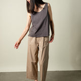 2 Ply Front Woven Tank