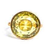 Marie-Hélène De Taillac 22K Yellow Gold Lemon Quartz Princess Ring