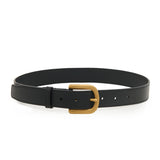 Sam Belt in Black Leather