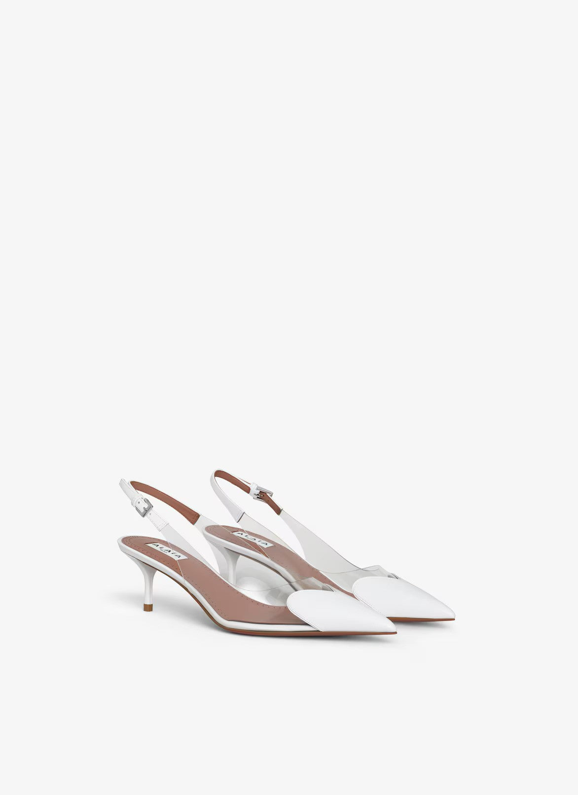 Slingbacks 55 - Blanc Optique