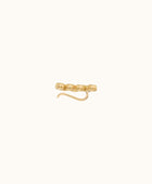 18K Yellow Gold Diamond Clique Earrings