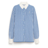 Cashmere and cotton striped shirt
