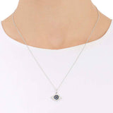 18K White Gold Chain 45cm