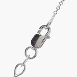 18K White Gold Chain 45cm