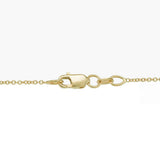18K Yellow Gold Fine Cable Chain 45cm