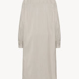 The Row White Grey Chihiro Dress