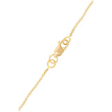 Ileana Makri 18K Yellow Gold Mini Cross Bracelet